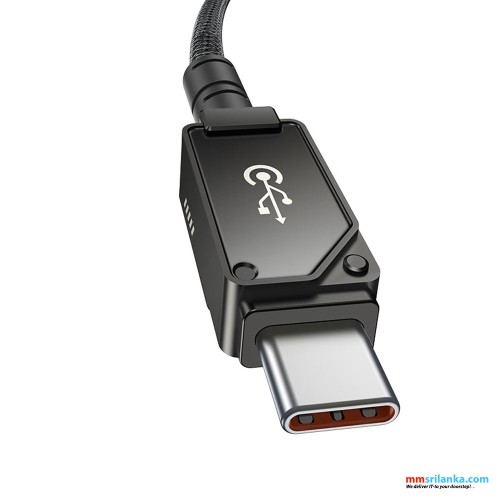 Baseus Unbreakable Series 1m Fast Charging Data Cable Type-C to Lightning 20W Cluster Black